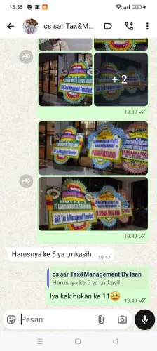 Testimonial Papan Bunga panjangjaya