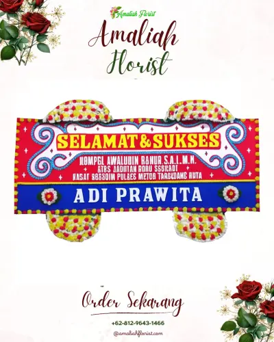 Karangan Bunga Ucapan Selamat panjangjaya