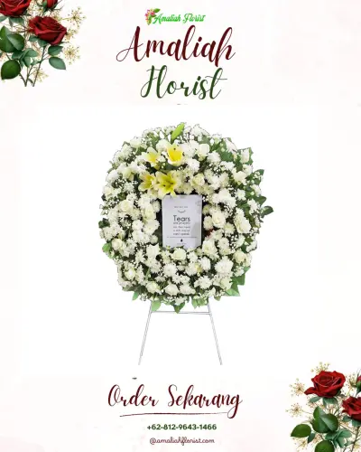 Krans Bunga Duka Cita panjangjaya